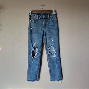 Wild Fable 00 denim crop Jean